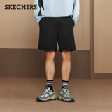 Skechers, летние короткие дышащие комфортные штаны для отдыха, 2025 года, свободный прямой крой