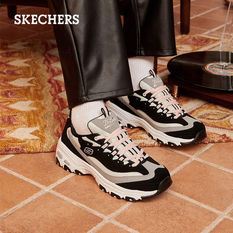 双11预售 SKECHERS 斯凯奇D’LITES系列 女子休闲运动鞋 13143 ￥269包邮（需40元定金）