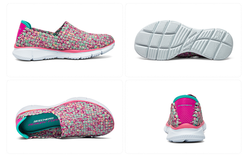 Skechers SKECHERS bộ giày màu Một bộ chân thấp giúp giày lười nữ 12028 giày bitis nữ