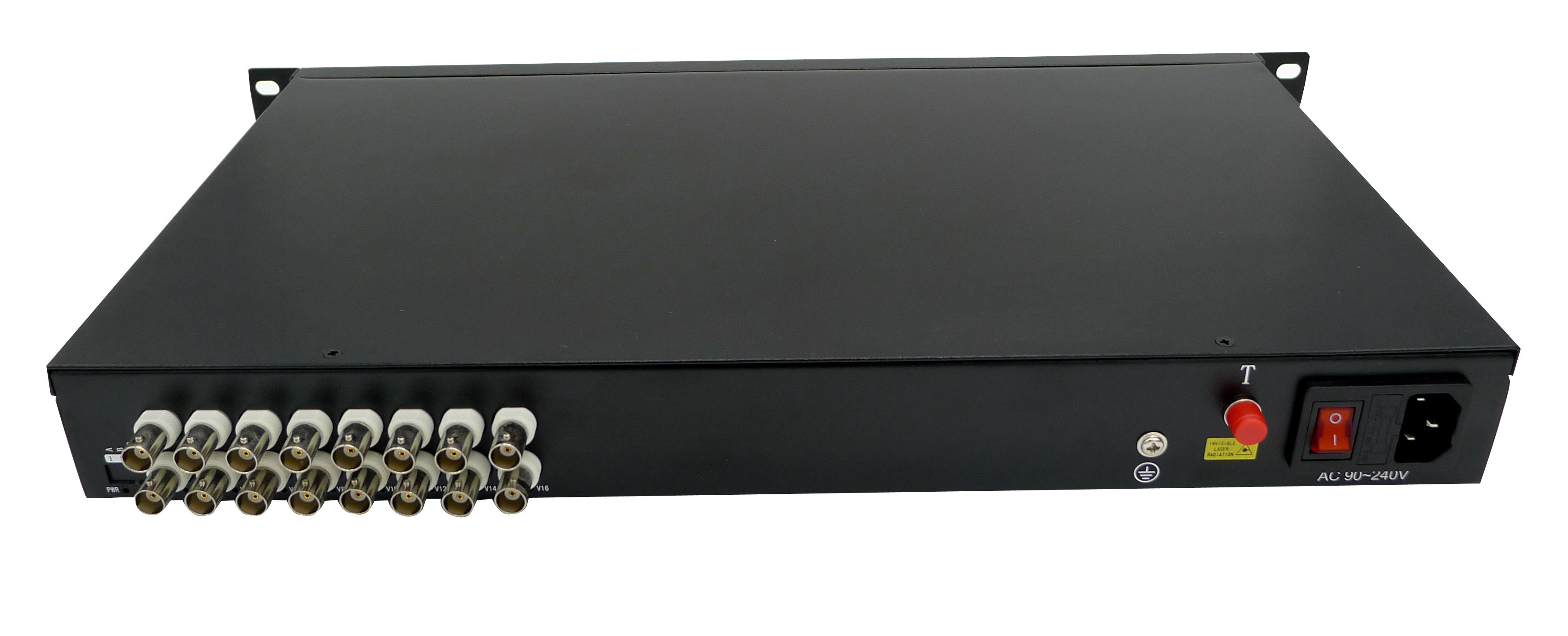 16-channel AHD optical transceiver 1080P single-mode multi-mode high-definition digital optical fiber transmission coaxial camera signal