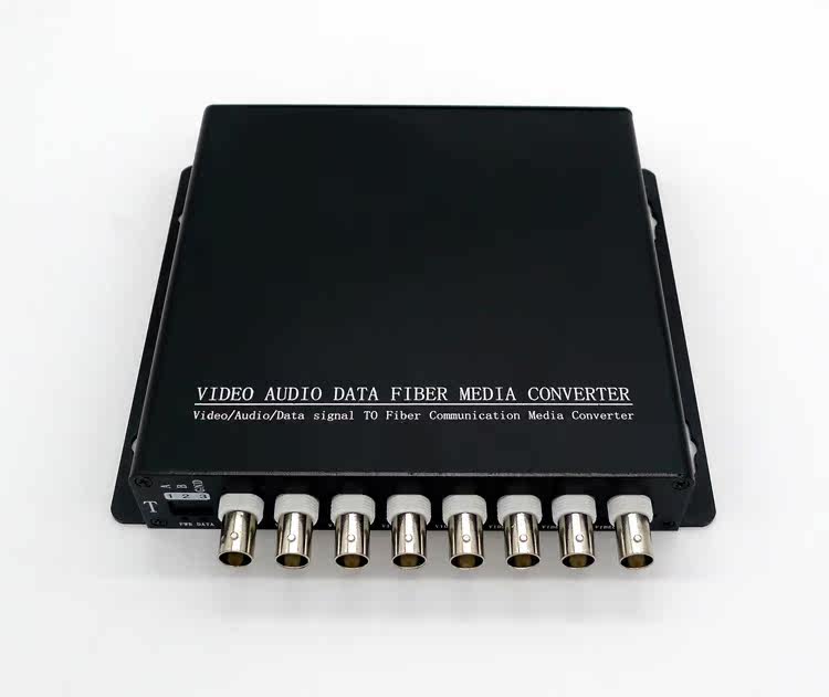 8 road 1080P optical end machine CVI optical terminal HDCVI coaxial high definition optical terminal machine HDCVI HD optical terminal machine