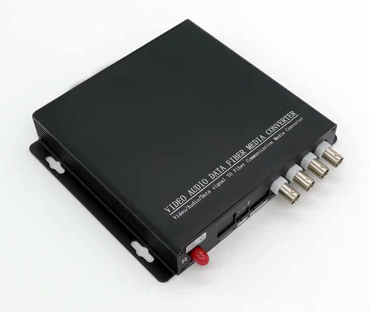 4 - way coaxial HD 1080P AHD video optical terminal machine Dahua surveillance camera digital fiber transceiver