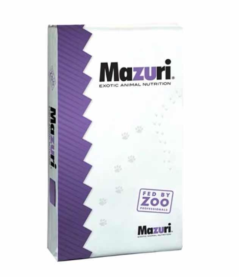 The original mazuri Mazuri Cat Food is 25 pounds and 5 pounds