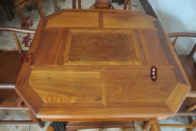 Lào gỗ hồng mộc đỏ bàn trà bàn cà phê Sian rosewood bàn trà đặc biệt đồ nội thất làm bằng gỗ gụ