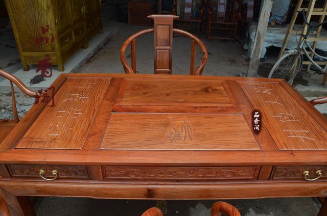 Bán buôn Miến Điện rosewood trái cây lớn rosewood bàn trà bàn trà bàn trà mahogany đồ nội thất một số khuyến mãi