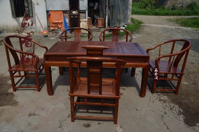 Bán buôn Miến Điện rosewood trái cây lớn rosewood bàn trà bàn trà bàn trà mahogany đồ nội thất một số khuyến mãi