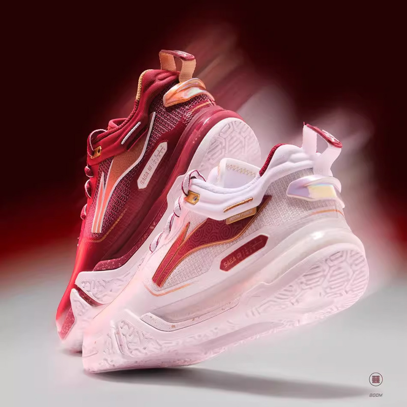 Li-Ning Ground Flight 3Pro Year of the Horse Limited Edition Shock-Absorbing Comfortable Unisex Sports Shoes Ayav001