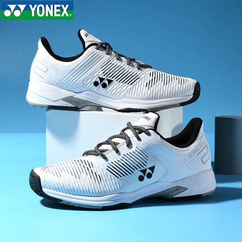 YONEX Yonex tennis badminton shoes universal wide last breathable ultra-light shock-absorbing wear-resistant SHTS2WEX