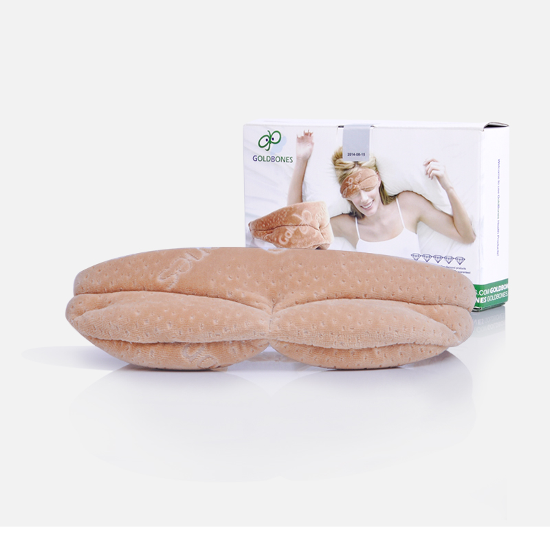 American bone gold slow rebound memory foam eye mask 3D can open eyes sleep shading cute eye mask