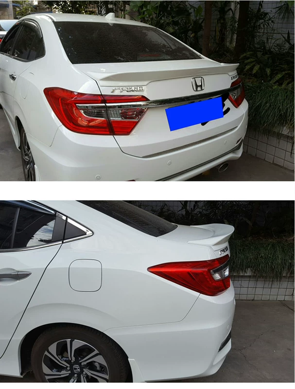 Honda Lingpai sửa đổi cánh sau thể thao 2017 cánh cố định phần lớn 13-17 đấm miễn phí 14 15 16 bằng sơn nướng