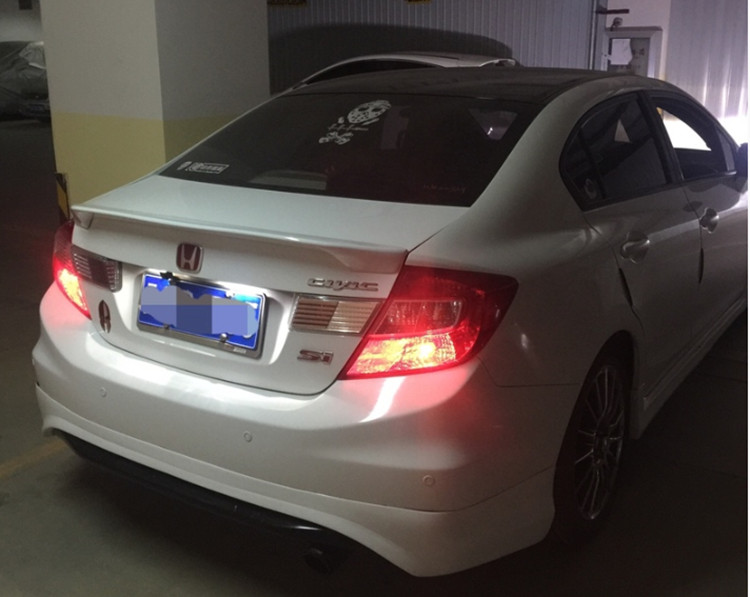 Đuôi xe Honda chín thế hệ sửa đổi 12-13 đặc biệt sửa đổi diện mạo đuôi xe 9 thế hệ lớn của Bắc Mỹ đuôi cá xe hơi