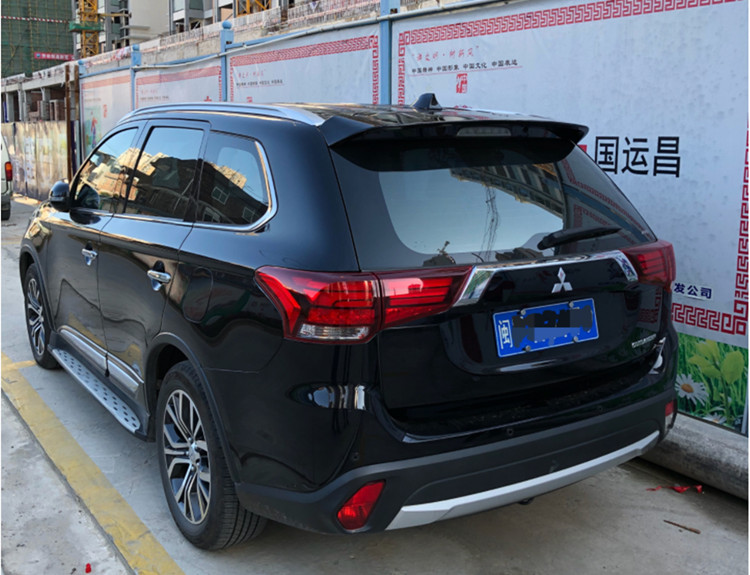 2018 Mitsubishi Outlander đuôi sửa đổi 16-18 phiên bản tiếng Nhật của đuôi lớn 2017 sửa đổi ngoại hình cánh trên đặc biệt - Sopida trên đuôi gió xe ô tô