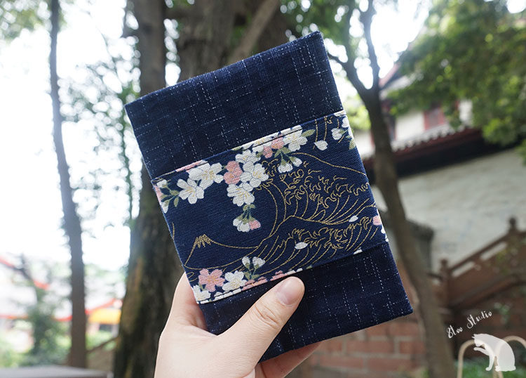 Xiaobin Light A6 Handbook Library Book Cloth and Wind Lovely Handy Handmade 8too Studio
