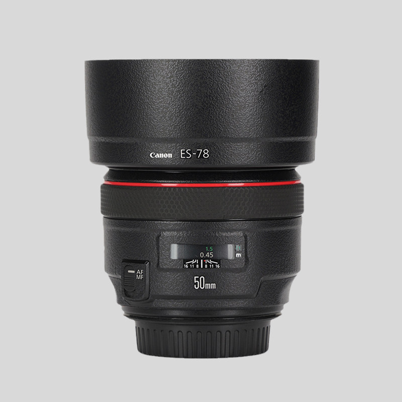 Apply Canon EF50 F1 2L 2L USM Sticker Camera Lens Cling Film Protective Film Carbon Fiber Personality Stick Involucra-Taobao