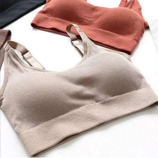 Korean version of student vest women's wrap chest tube top beauty back underwear women's seamless no steel ring sports sleep sling bra pad