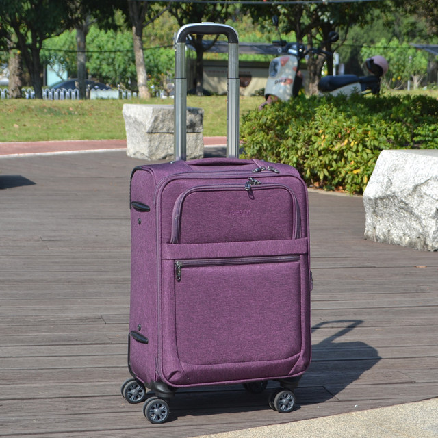 ກະເປົ໋າ trolley ແມ່ຍິງ 20 universal wheels trend box 24 boarding travel luggage Oxford trolley case for men and women