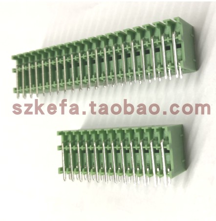 KF2EDGKRH - 3 5-2*20P40P environmental protection double row small pin bending pin spot