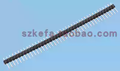 1*40-2 54mm single row pin 200 bar 2*40-2 54mm double row pin 100 bar single row double row copper pin per