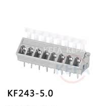 Spring-type wiring terminal KF243-5 0mm free screw with wrench press-type corfa electronic wiring terminal