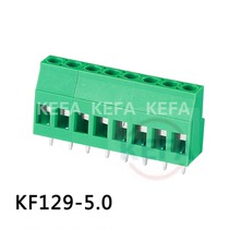 KF129V-5 0 5 08mm129R-5 0 5 08mm straight curved needle Cofa screw type PCB terminal block