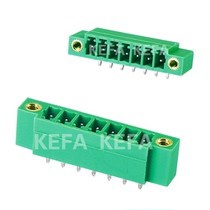 Kefa terminal KF2EDGVM KF2EDGRM-3 5mm with ear straight pin curved pin plug-in terminal