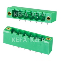 Plug type terminal block KF2EDGVM 2EDGRM-5 08 straight needle seat curved needle seat with ear positioning