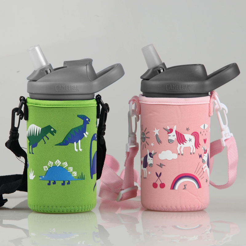 Child Straw Cup Kettle Cup Cover Diving Material Anti-Leakage Holding Baby Bag Cartoncondyk Camel Peak Cup Cover Cup Sleeve Pot Cover