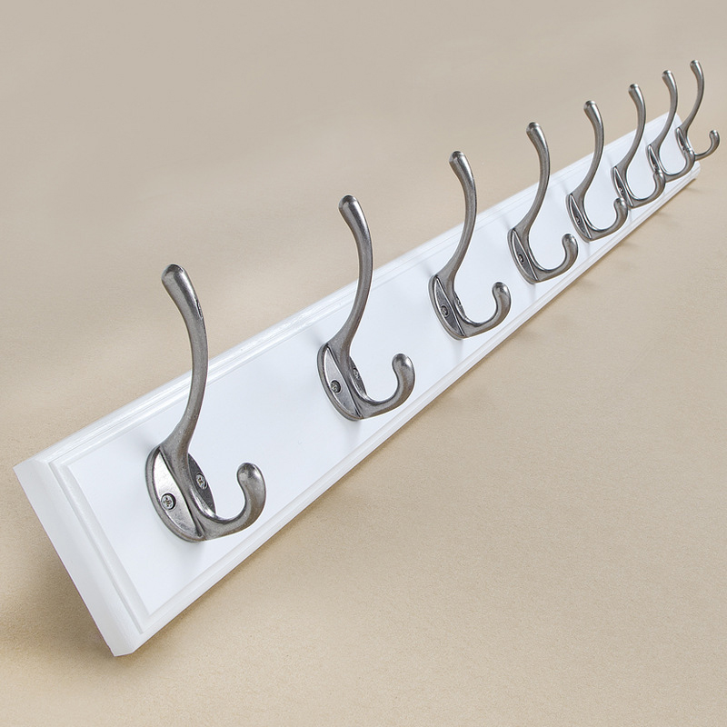 Entry clothes hook wall-mounted wall coat hook porch door rear hook bedroom wall multi-functional hanger