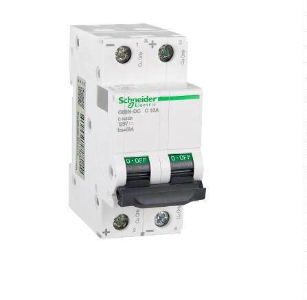New Schneider original C65N-DC 2P C10A DC circuit breaker 2P C10A A9N22424
