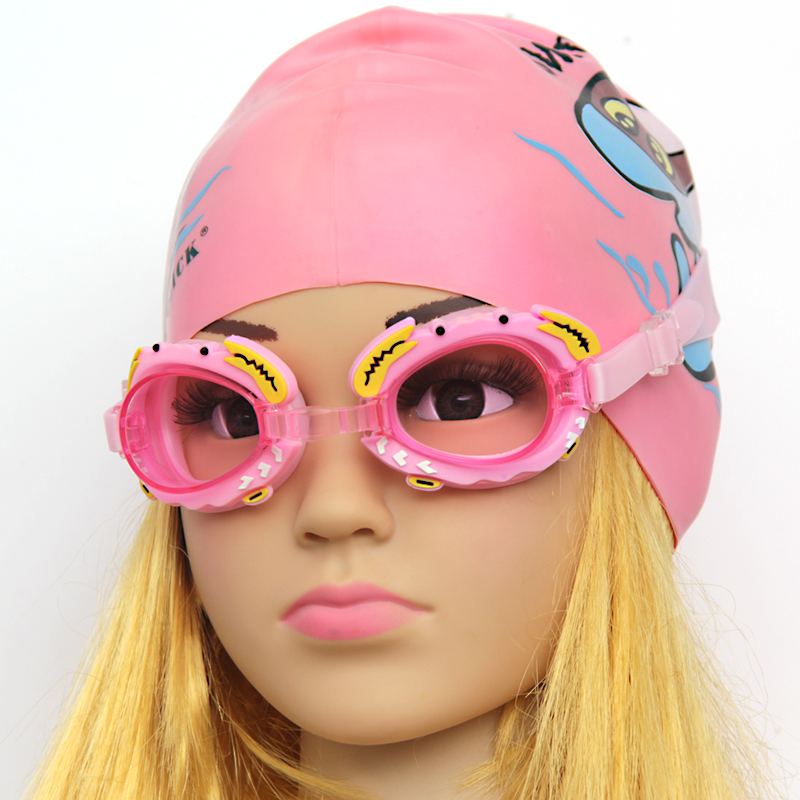 Swimming glasses fashion force cool cute baby swimming glasses children's swimming goggles waterproof and anti-fog swimming goggles