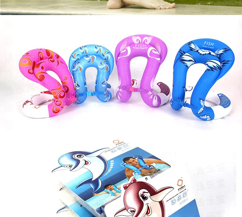 Bơi vòng bơi Bảo Bảo trẻ em trai gái dày nam và nữ người lớn bơm hơi học bơi phao tắm bé