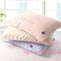 Counter gold cotton pillow towel plain embroidery thick breathable one