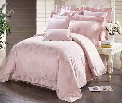 Jinyi Shijia bedding bamboo cotton bedding four-piece set European and American style new popular