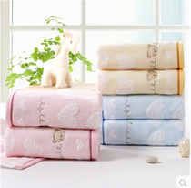 Cotton gold towel non-twisted cut velvet embroidered face towel ga1065 couple three-color direct sale discount