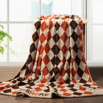 Gold cotton towel blanket summer cool air conditioning blanket g4354 Ing Gift Promotion