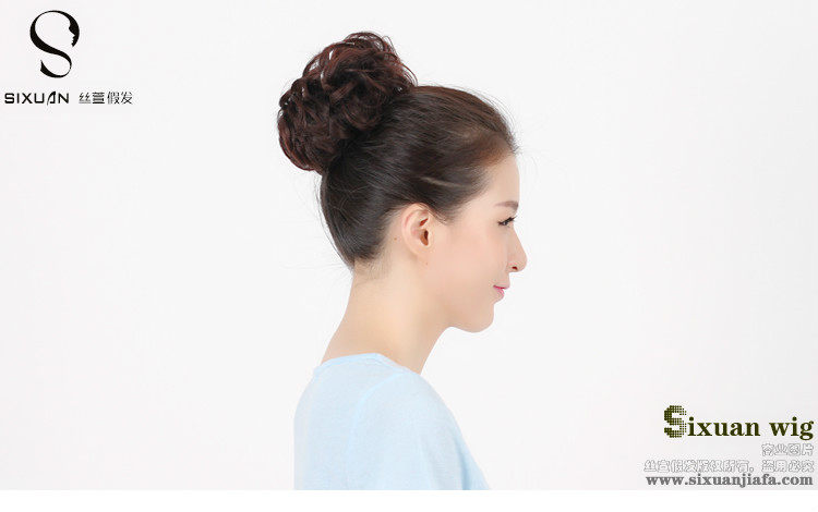 Extension cheveux - Chignon - Ref 235408 Image 16