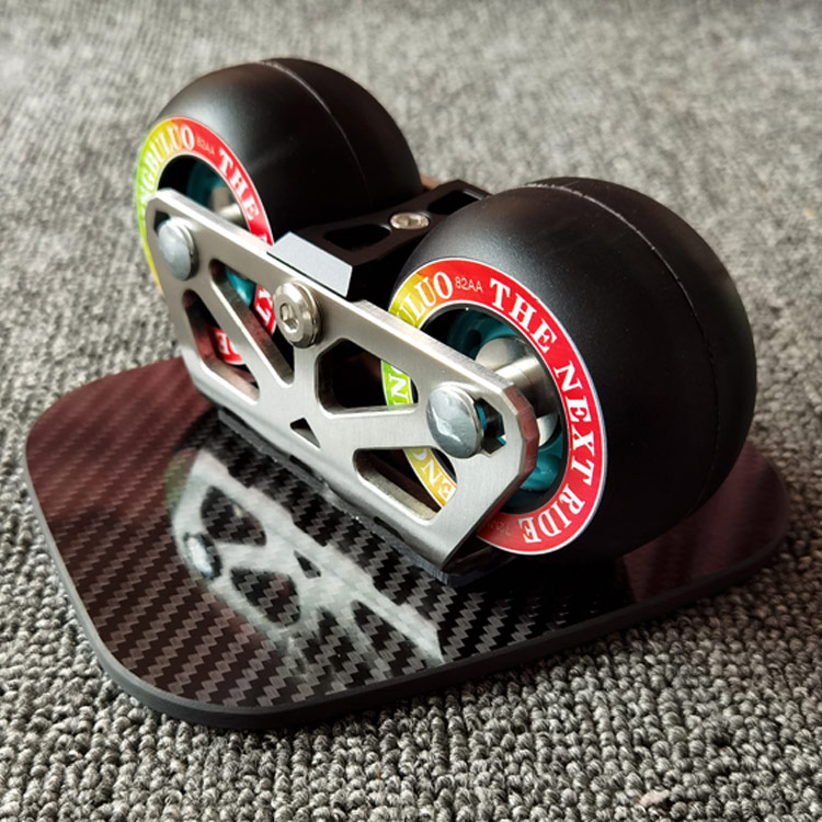 (Crosswalk Tribe) one thousand Variable Drift Plate Two-piece Skateboard Carbon Fiber 7075 Aluminum Sheet Stainless Steel Titanium Alloy Bracket