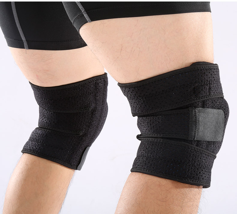 Kneepads thể thao chạy thiết bị chuyên nghiệp khum thương tích cưỡi đi bộ đường dài bóng rổ nam ấm áp và phụ nữ đồ bảo hộ băng quấn đầu gối cầu lông
