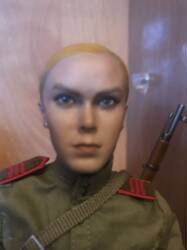 1/6Popdoys Terminator Female Head Sculpt Brand Non-Third-Party