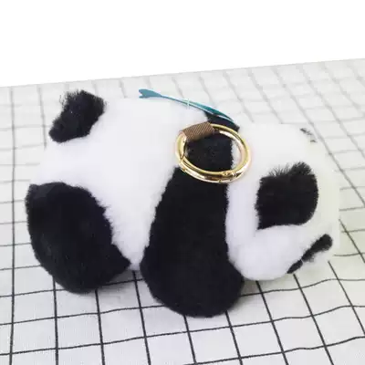 iPanda Cute Panda Fleece Pendant Bag Hanging charm Plush toy gift keychain
