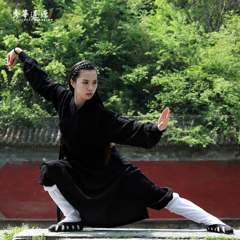 Xiuhua Daoyuan Wudang Taoist Suit Tai Chi Suit Practice Suit Tao Robe Wushu Performance Suit Zen Suit