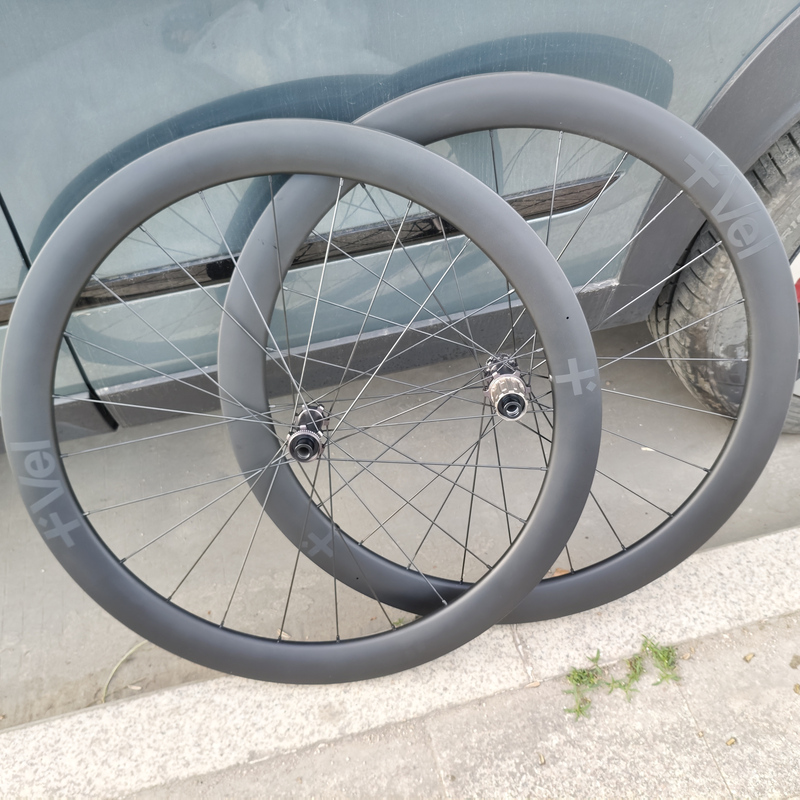 Center Lock Barrel Opening 700C Road Bike Carbon Fiber Wheel Set Vel Brand Export Quality Clearance Special Offer