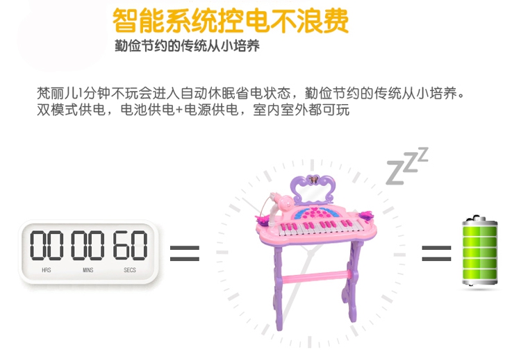 Bán đàn piano âm nhạc đồ chơi trẻ em micro 1-3 tuổi Cô gái mới bắt đầu chơi piano - Đồ chơi nhạc cụ cho trẻ em trống đồ chơi cho trẻ