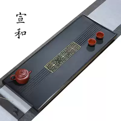 Wujin Stone tea tray natural whole large stone Tea Sea Stone tea table household simple tea set tray