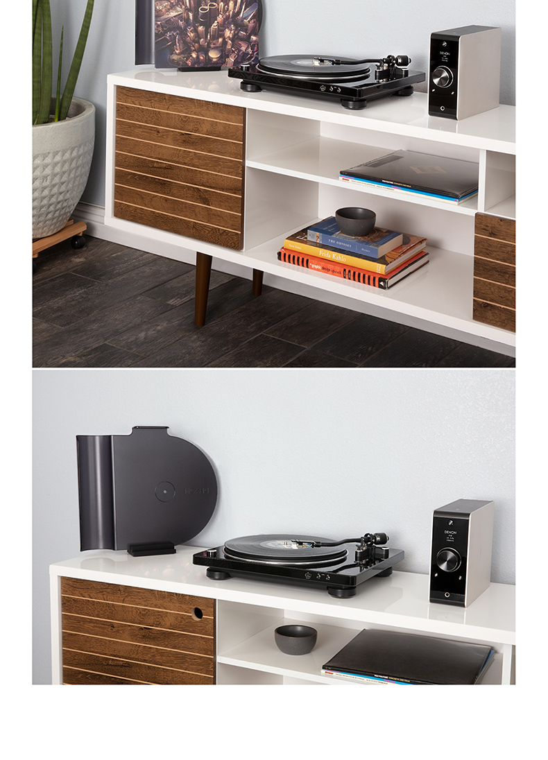 đầu đĩa than giả cổ Máy ghi âm vinyl Denon / Denon DP-450USB máy ghi âm máy ghi âm retro hiện đại máy ghi âm cũ - Máy hát 	bán đầu đĩa than loa kèn