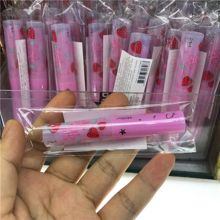 Bonded Thai small strawberry color-changing lipstick mistine lipstick lip balm moisturizing moisturizing female students - Taobao