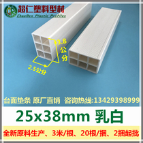 Explosion-proof cabinet countertop plastic steel pad strip 25x38mm quartz stone PVC plastic kitchen cabinet lining strip factory price direct sales