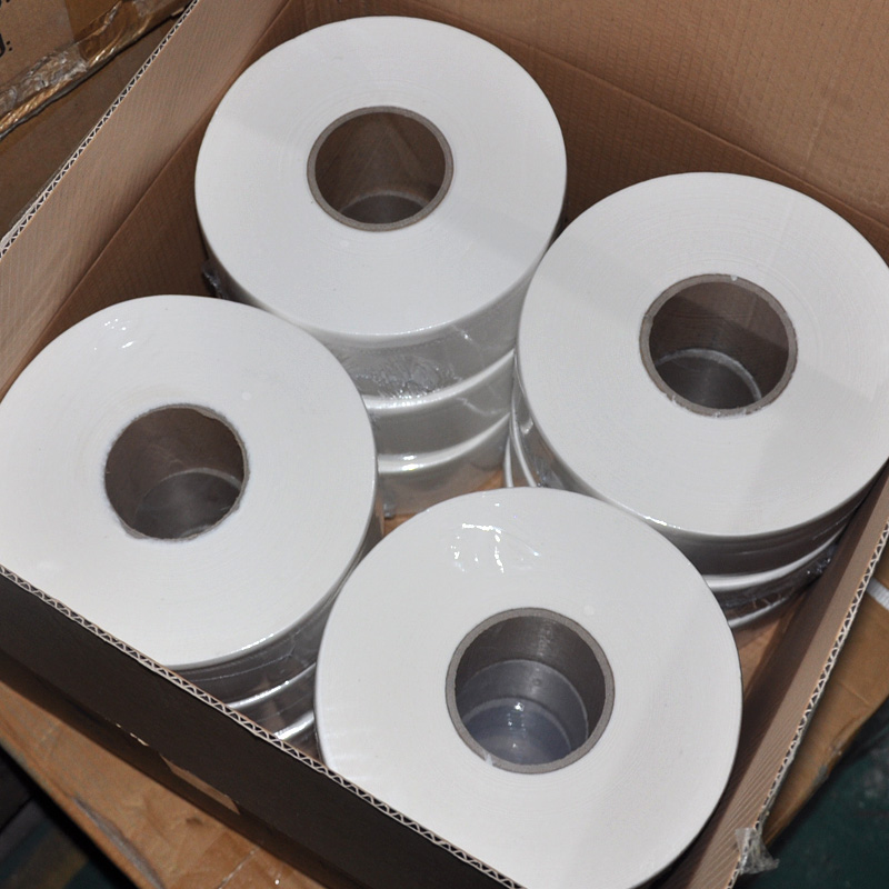 Public dressing room large roll paper roll paper hotel special office toilet paper large roll paper raw pulp wood paper 4 layers