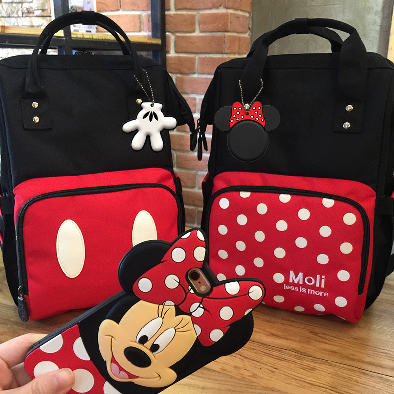 Mommy Bag Double Shoulder Small Multifunction Large Capacity Fashion Mother & Baby Bag Pregnant Woman Out Bag 2021 New Mom Bag