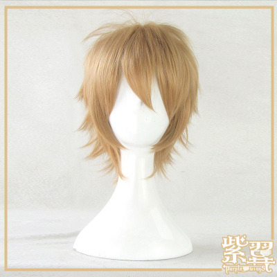 taobao agent Purple cosplay wigs of wigs and pills, Breaking Ten Gods White Night/Ten Ten Duo Liang/Sato Kyo